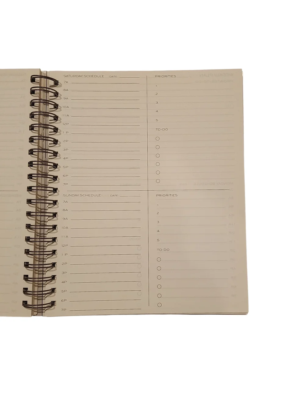 Anecdote Spiral Planner w/2026-2027 Calendar (8.5